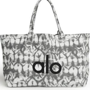 ALO SHOPPER TOTE GREY TIEDYE